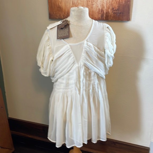 Anthropologie Tops - Anthropologie/Flower That Girl bohemian flowy top, tags on, never worn.